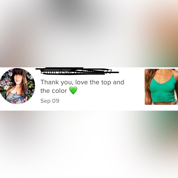 Free People Ribbed V-Neck Brami “Forest Green” Size XS/S NWT - Picture 5 of 10